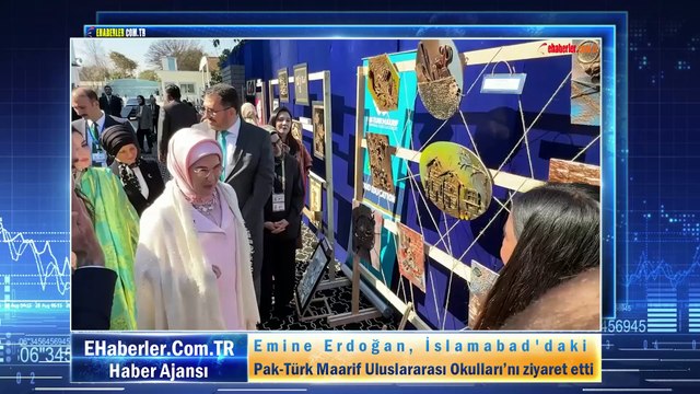 Emine Erdoğan, İslamabad'daki Pak-Türk Maarif Uluslararası Okulları’nı ziyaret etti