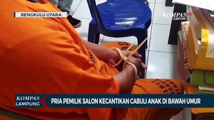 Pria Pemilik Salon Kecantikan Cabuli Anak di Bawah Umur