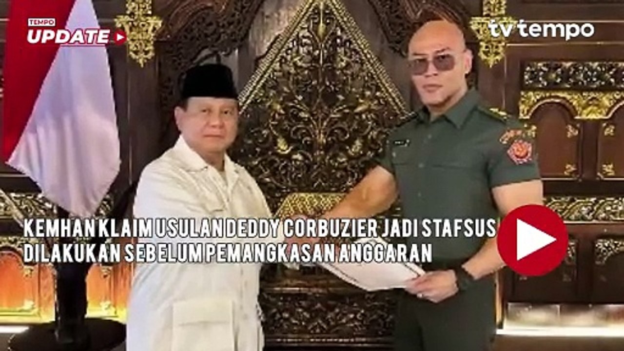 Kemhan Klaim Usulan Deddy Corbuzier Jadi Stafsus Dilakukan Sebelum Pemangkasan Anggaran