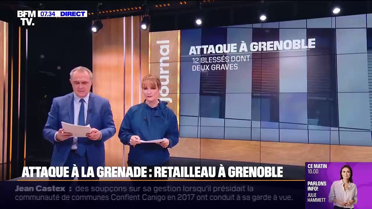 "La grenade a atterri à un mètre et demi de mon père": L'inquiétude à Grenoble après l'attaque à la grenade dans un bar associatif