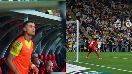 Ayman Yahya'nın golüne Cristiano Ronaldo'nun tepkisi!