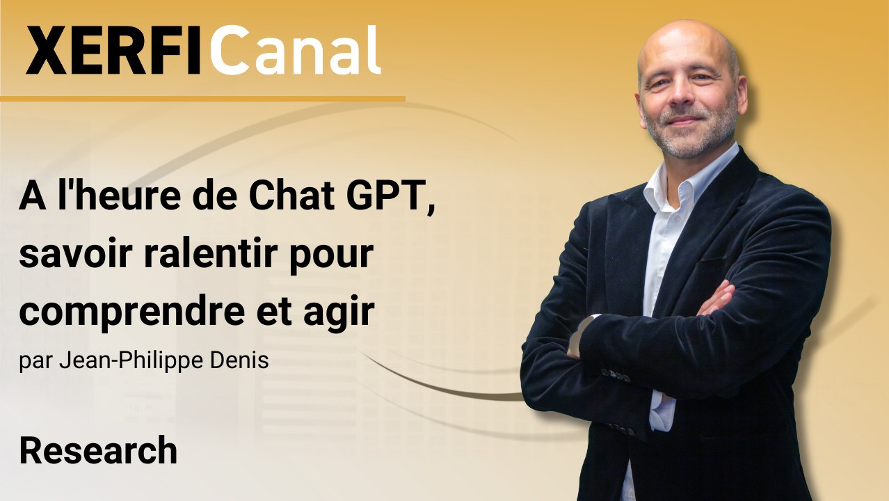 A l'heure de Chat GPT, savoir ralentir pour comprendre et agir [Jean-Philippe Denis]