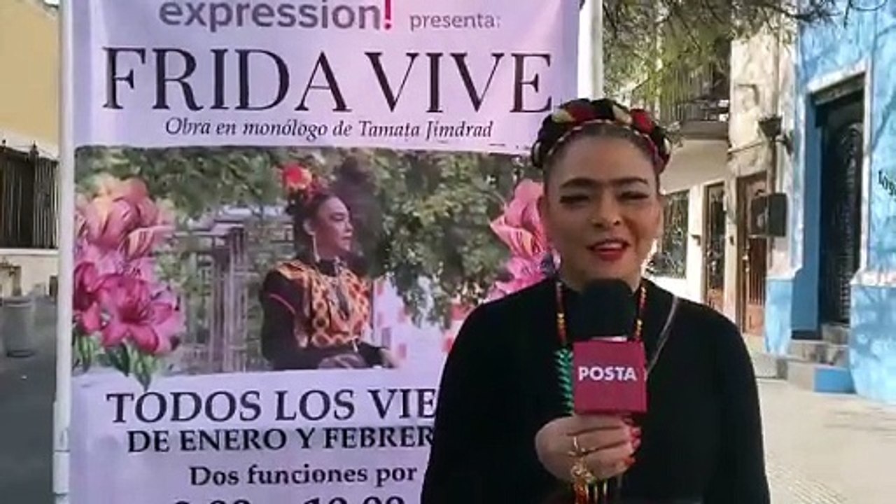 ¿Ya viste la obra Frida Vive?