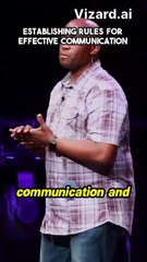 Establishing Rules for Effective Communication