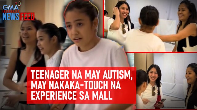Teenager na may Autism, may nakaka-touch na experience sa mall | GMA Integrated Newsfeed