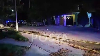 Tres personas quedan heridas tras balacera en El Carmen (VIDEO)