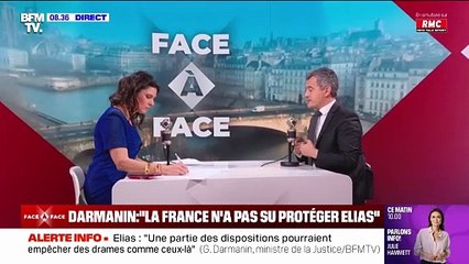 Pour Gérald Darmanin, "ce qu'il manque dans notre droit, c'est la sanction"