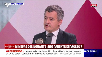 Protections des mineurs: "L'État est honteux de ce point de vue", déclare Gérald Darmanin