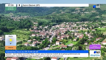 14/02/2025 - ici matin par ici Drôme Ardèche en vidéo