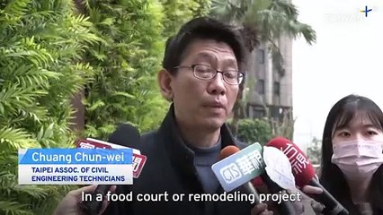 Investigators Search for Clues After Taichung Department Store Explosion