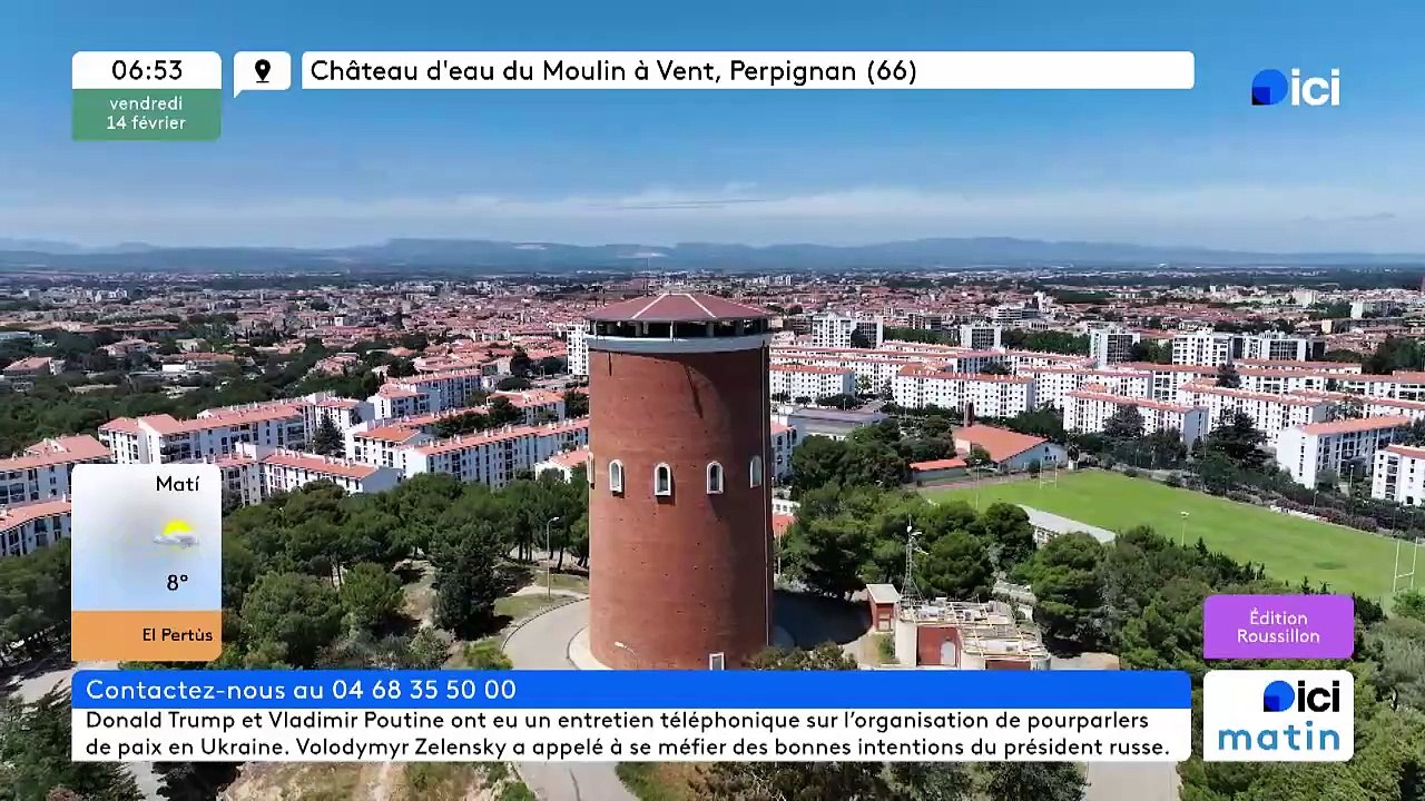14/02/2025 - ici matin par ici Roussillon en vidéo