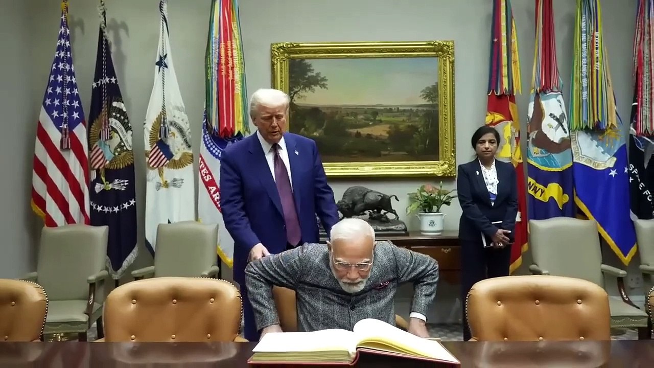 മോഡിയെ മിസ്സ്_ ചെയ്തു എന്ന് ട്രമ്പ്_!!! Modi Trump Hidden friendship_ I miss you Modi_ says Trump