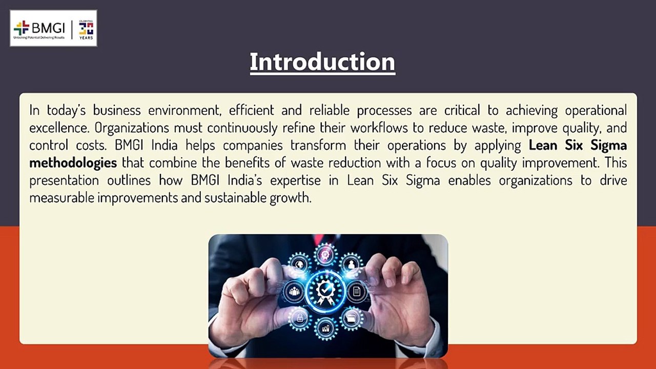 Transforming Processes with BMGI India_ Lean Six Sigma Solutions for Operational Excellence