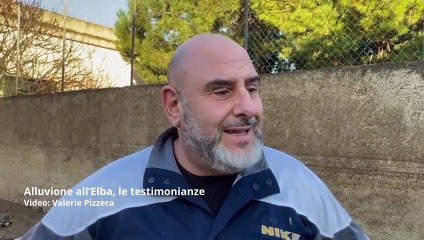 Alluvione all'Elba, le testimonianze