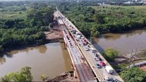 Así luce el nuevo puente que estrenará la ciudad de Villahermosa, Tabasco