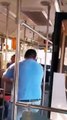 Pasajero golpea a chofer de ruta urbana luego de que le machucara un brazo