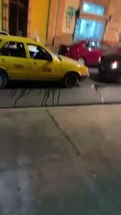 Incendio de camión cierra vialidad en la zona centro de Saltillo