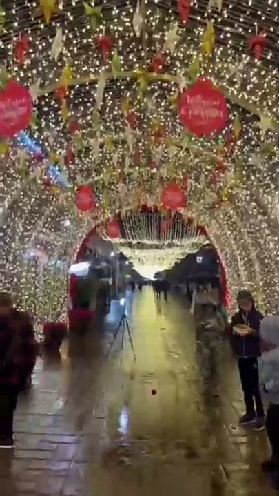 Así luce el Alumbrado Navideño 2024 de Durango