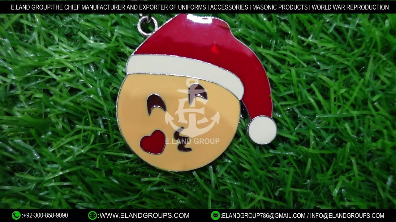 Fashion Metal Key Chain Face Supplier, Fashion custom keyring smiley face metal keychain