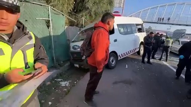 Carambola en la México-Pachuca; reportan 12 lesionados en Ecatepec