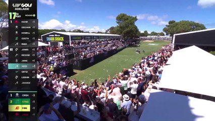 Patrick Reed drenched with beer after incredible hole-in-one