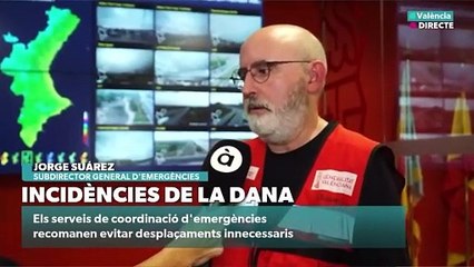 Una entrevista la tarde de la DANA con Jesús Sánchez, subdirector de Emergencias de la Generalitat, demuestra que el Gobierno de Mazón era responsable de vigilar el barranco del Poyo. Fuente: À Punt