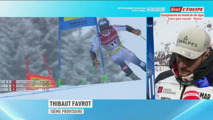 Favrot : « Il y avait un peu de stress au départ » - Ski - Mondiaux (H)