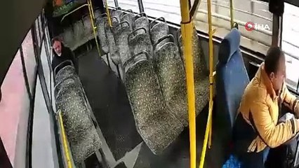 Halk Otobüsünde Korku Dolu Anlar