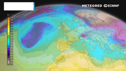 A principios de la semana que viene un embolsamiento de aire frío podría traer inestabilidad a muchas zonas de España