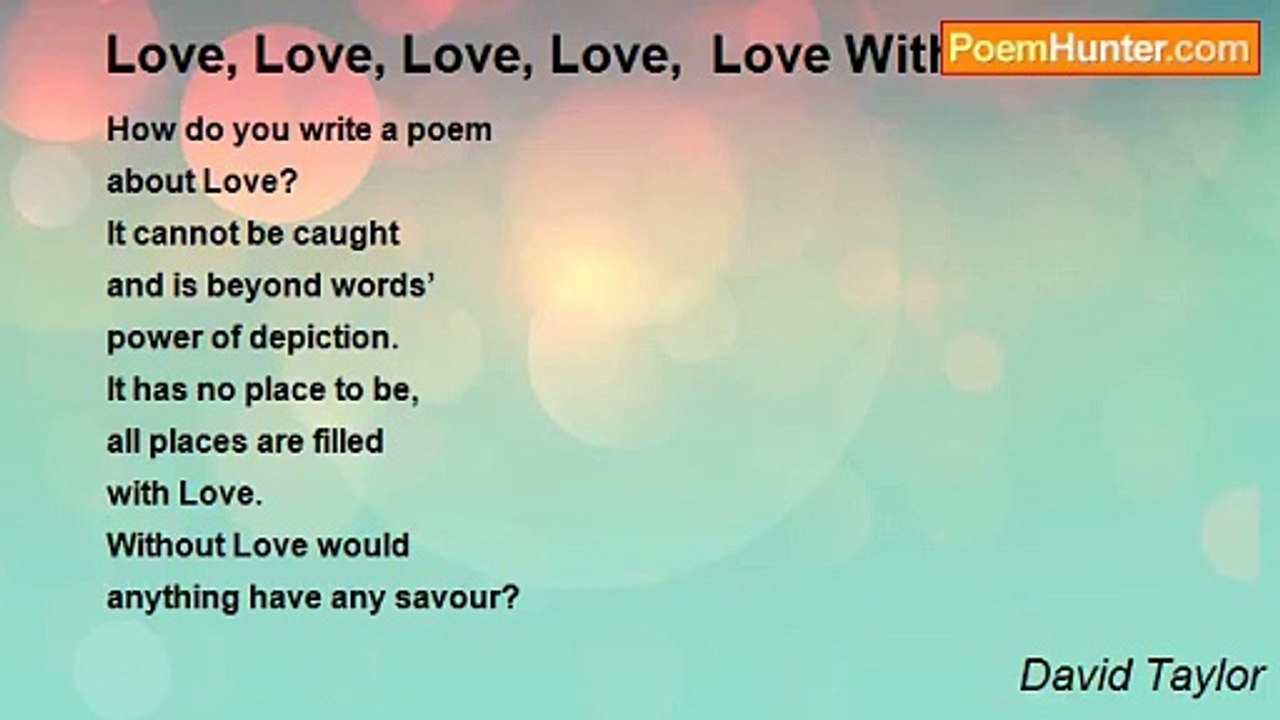Valentine's Day Special Poem - Julio Herrera's Summary