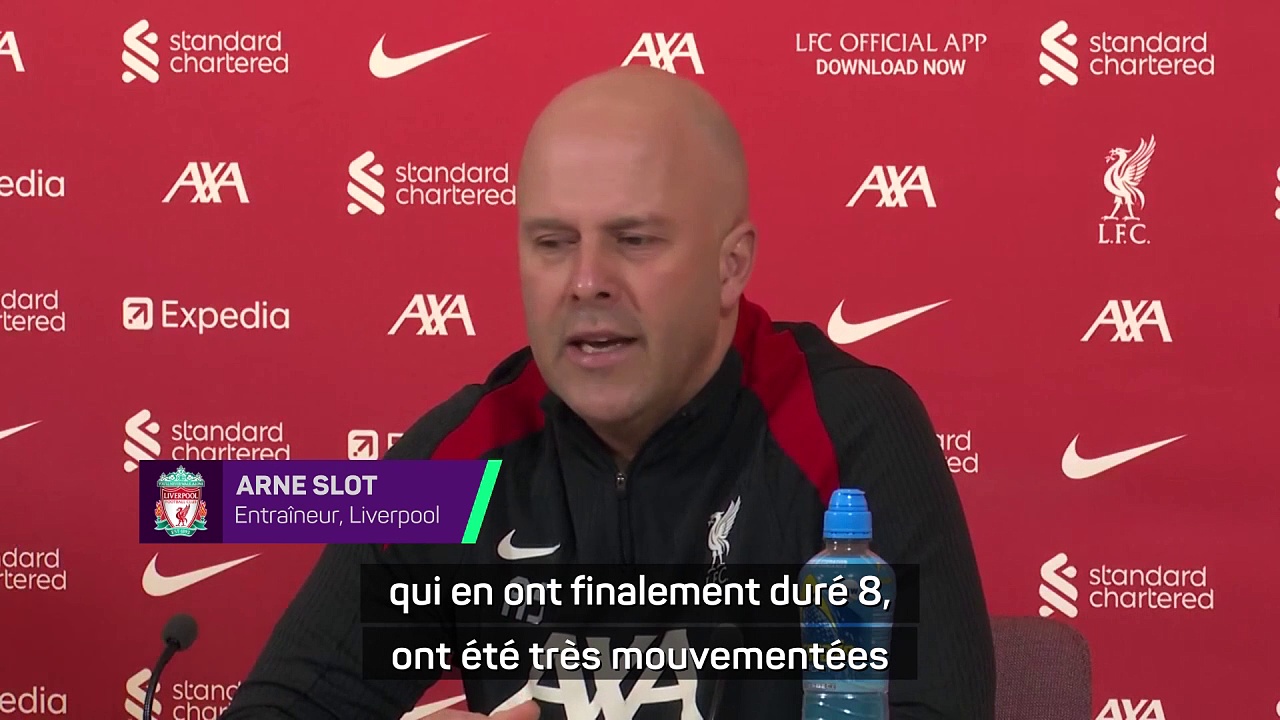 Liverpool - Slot regrette son rouge contre Everton et aurait aimé agir différemment