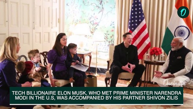 VIDEO: Who is Shivon Zilis? Elon Musk’s India-Linked Wife with a Hindu Connect Meets PM Modi