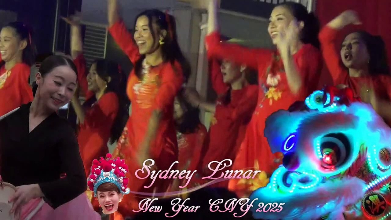 Burwood  Lunar New Year 2-2, Sydney Lunar New Year CNY Part 16-20, 31 Jan 25
