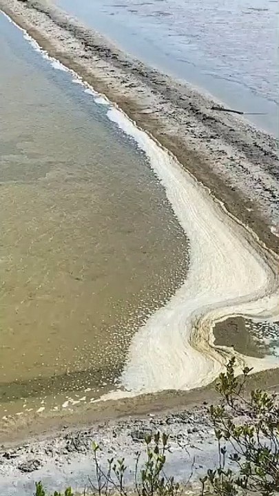 Las salineras de Lomas del Real en Altamira, Tamaulipas.