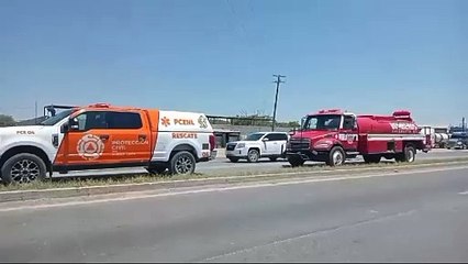 Tres mujeres lesionadas en choque en Cadereyta