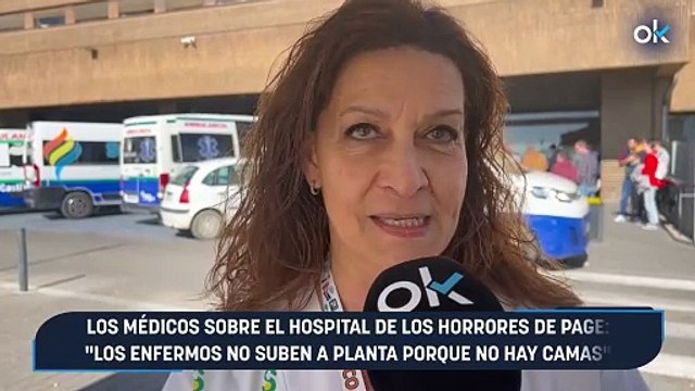 Los médicos sobre el hospital de los horrores de Page: Los enfermos no suben a planta porque no hay camas