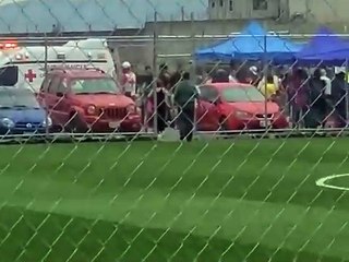 Cae rayo en partido de futbol en Cuernavaca; alcanza a siete jugadores