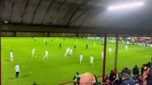 Derry City warm-up at Tolka