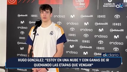 Hugo González: "Estoy en una nube y con ganas de ir quemando las etapas que vengan"