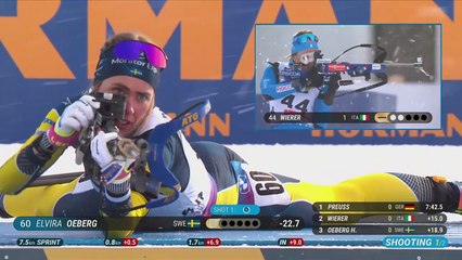 Le replay du sprint - Biathlon (F) - Championnats du monde