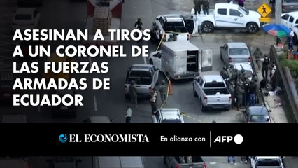 Asesinan a tiros a un coronel de las Fuerzas Armadas de Ecuador