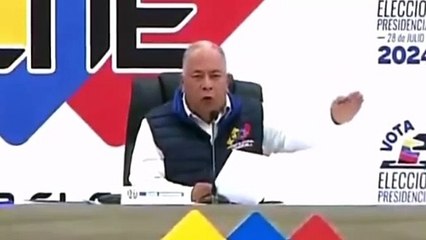Discurso del Presidente del CNE, Elvis Amoroso, genera tensión