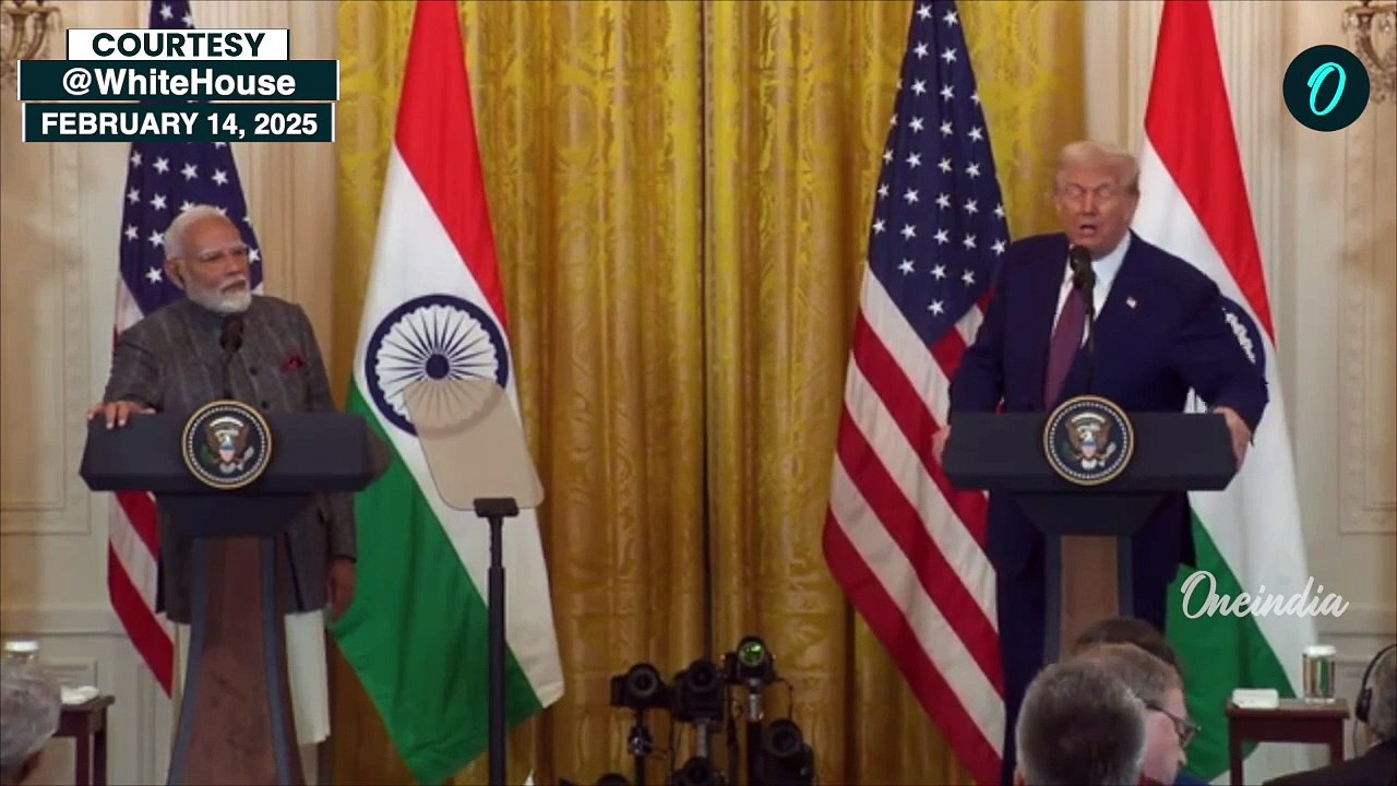 VIDEO: Trump Roasts Biden So Hard, Even PM Modi & White House Journalists Burst Into Laughter Riot