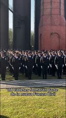 Se gradúan 118 cadetes para incorporarse a Fuerza Civil