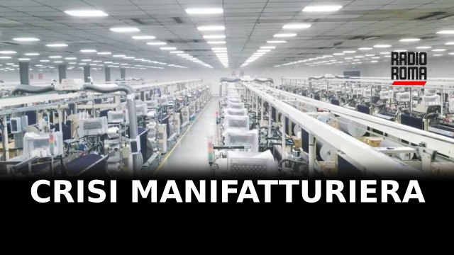 Crisi manifatturiera, persi 8000 posti di lavoro a Roma