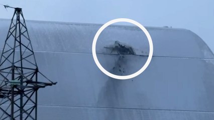 L'Ukraine accuse la Russie d'avoir frappé l'arche de la centrale de Tchernobyl avec un drone