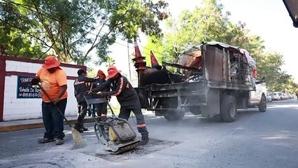 Guadalupe transforma imagen urbana en la colonia Azteca