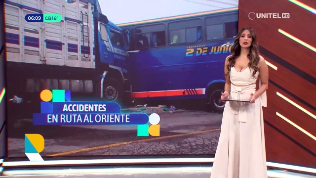 Choque múltiple en la carretera Cochabamba – Santa Cruz dejó tres fallecidos y siete heridos