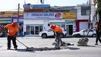 Guadalupe acelera bacheo en calles y avenidas del municipio