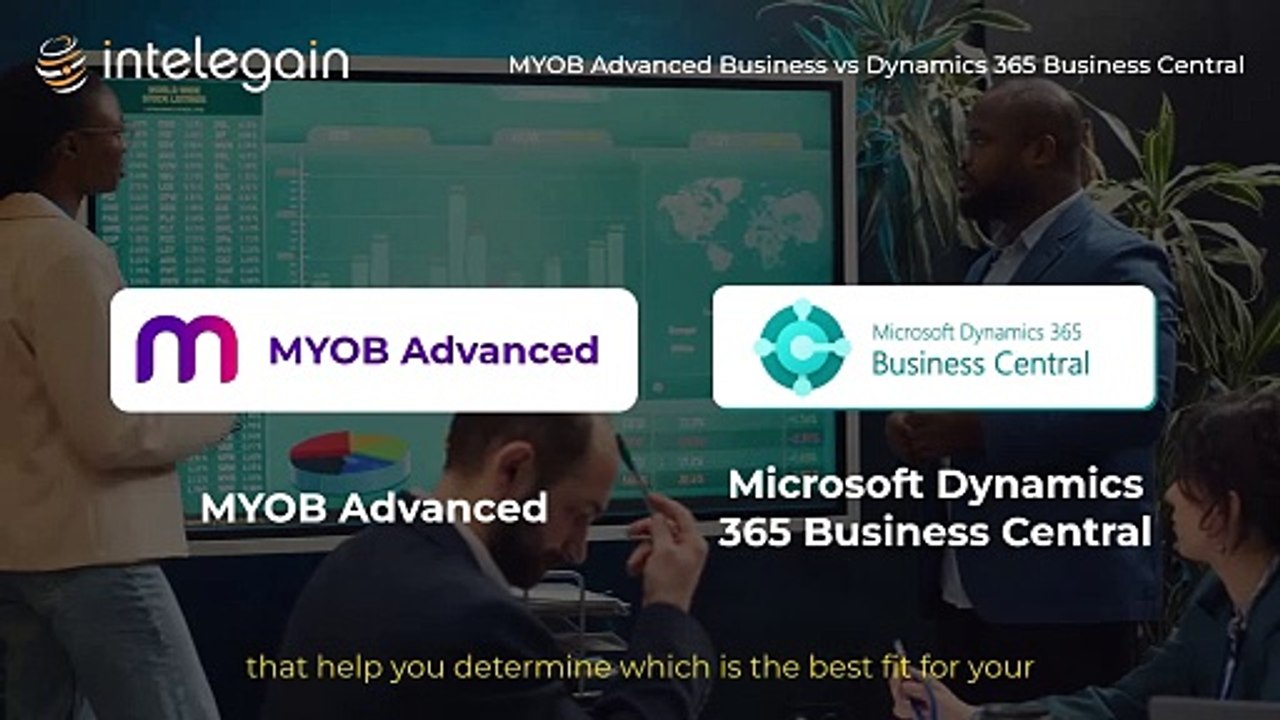 MYOB Advanced Business vs Dynamics 365 Business...